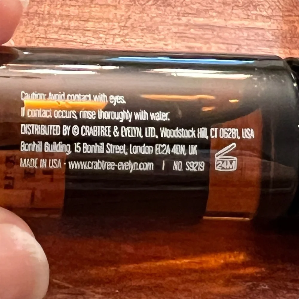 Crabtree & Evelyn The Gardeners Cultivated Cleansing Oil NEW BEAUTY Travel‎